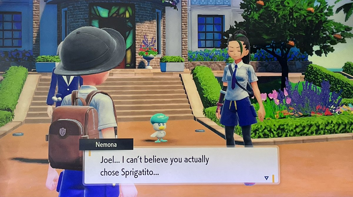 THOMfooled's tweet photo. Read me for filth girl. #PokemonViolet https://t.co/9LiePmipMc