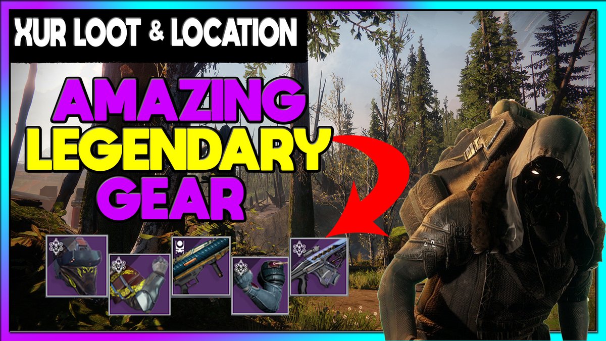 Xur is back in #Destiny2 with some AMAZING LEGENDARY GEAR. youtu.be/BQsfd__OiMw via @YouTube #bungie #gaming #gamingchannel #gamingcommunity #whereisxur #youtubegaming #contentcreator #destiny2creator