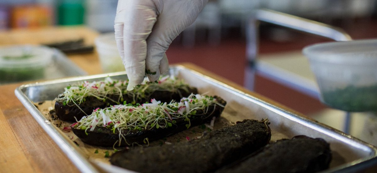 Clean Cooking: Chef Hanif Sadr prepares bademjaan kebab on an induction cooktop