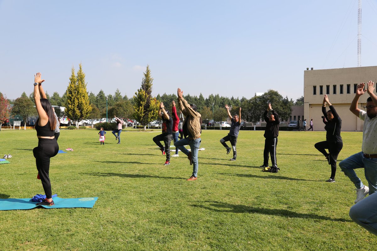 somoscecytem's tweet photo. Como parte del #PROSABI, hoy como cada viernes se realizó #ActivaciónFísica, en esta ocasión hicimos yoga. 😌🧘🏻♀️🧘🏻 https://t.co/tQ7I8hLADd