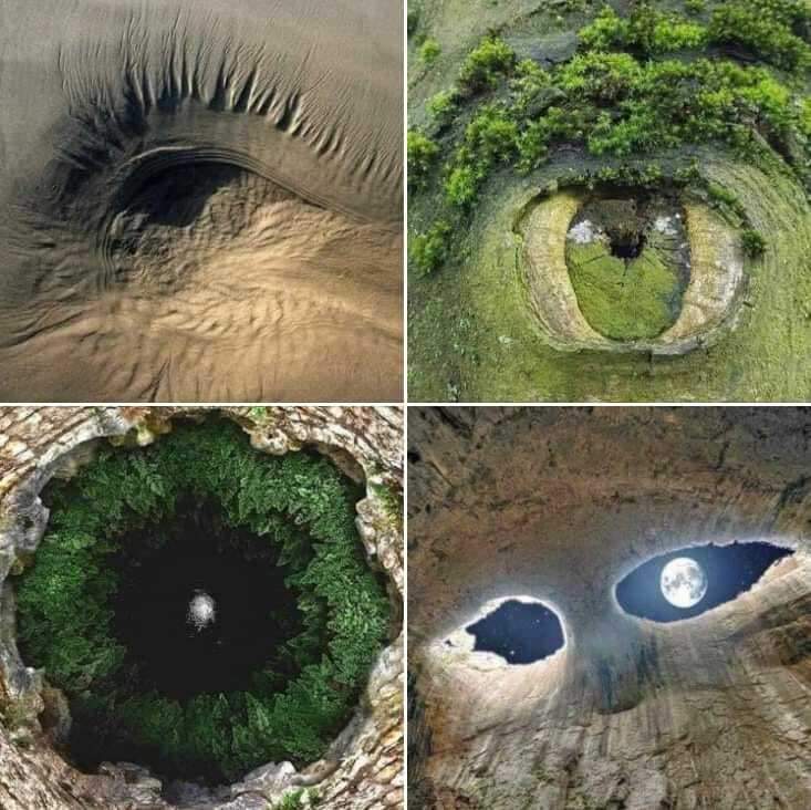 Los ojos de la naturaleza