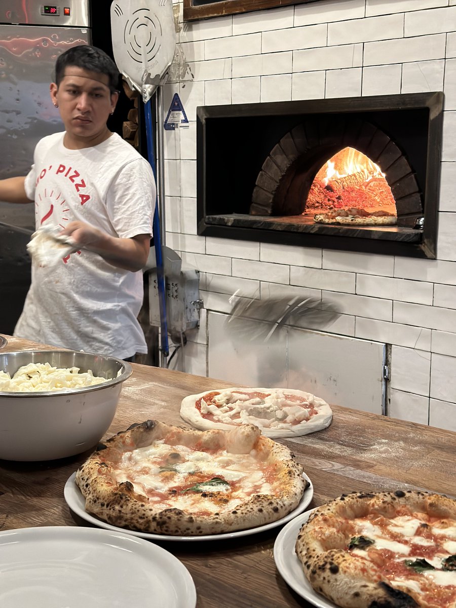 EpicallyHarshed's tweet photo. Epic @slice design team 🍕 tour with @scottspizzatour. We visited @GnoccoNY, Village Sq. Pizza, Ribalta. 

Scott rules. I highly recommend this adventure. https://t.co/ONI6Qi1Xcl