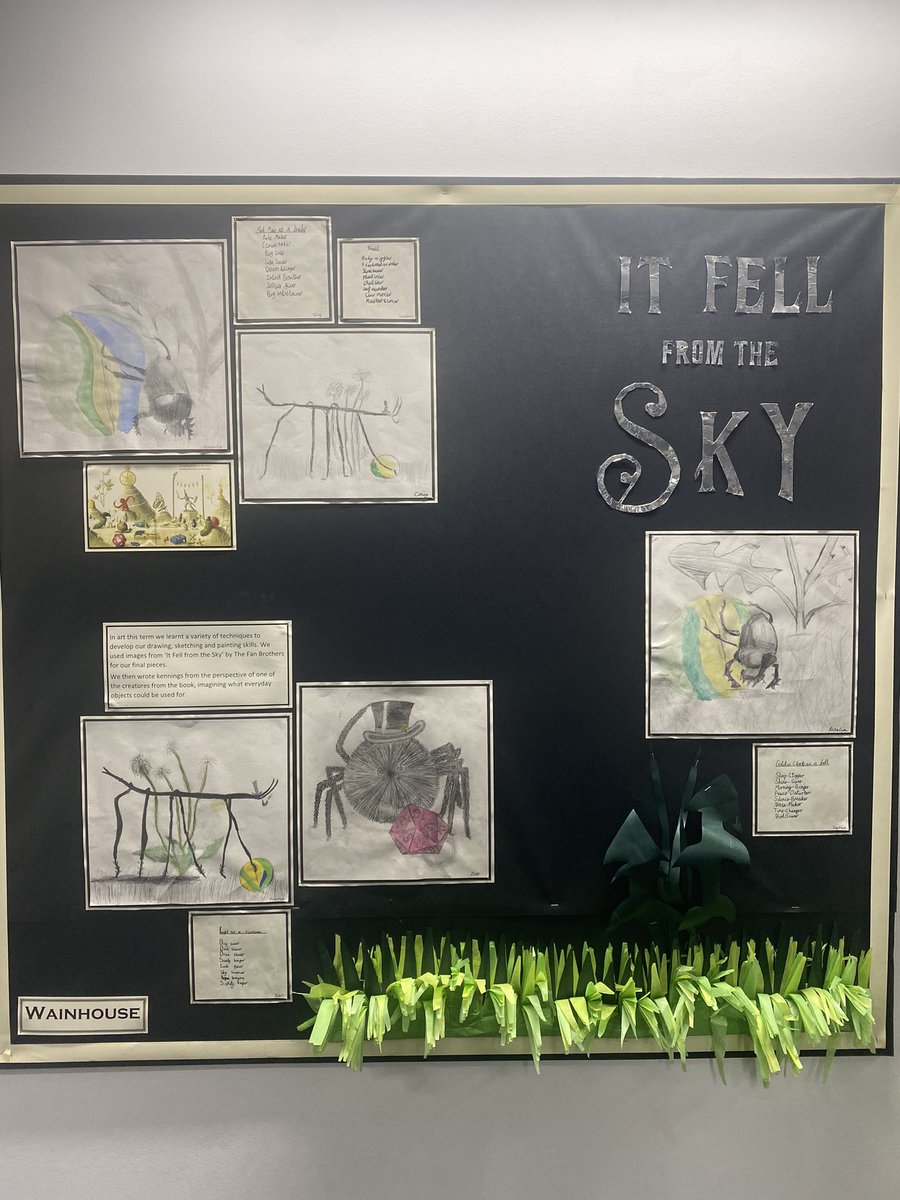 Just a sample of some stunning work inspired by <a href="/thefanbrothers/">Fan Brothers</a> Children from Year 1 through to 6 have created incredible things. #TeamTowerHill