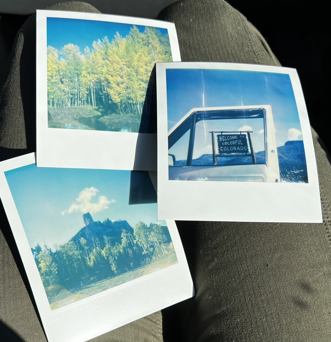 I love the immediate gratification that you get from Polaroids.