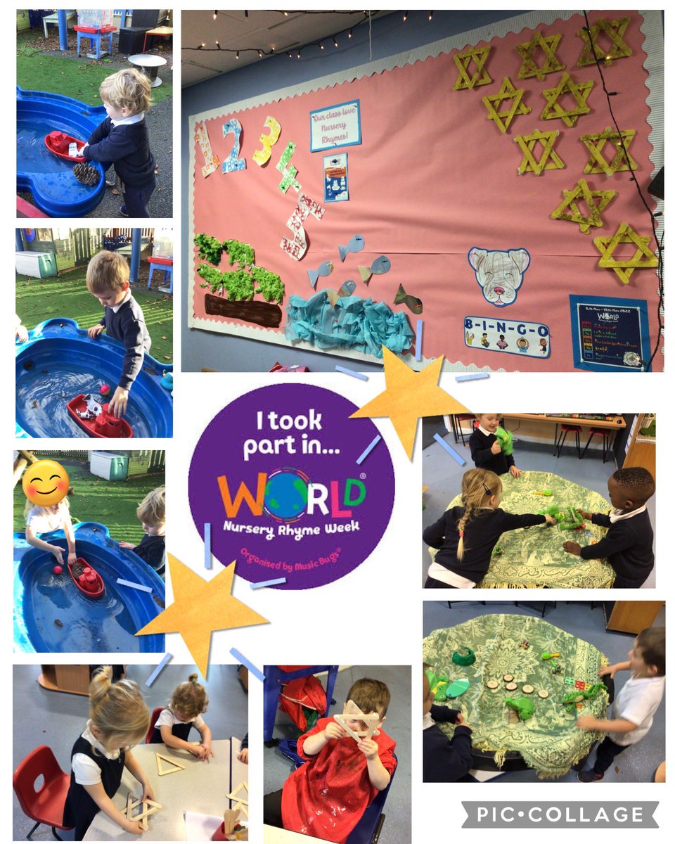 DosbarthAmroth's tweet photo. We have loved celebrating #worldnurseryrhymeweek this week! We have investigated, created and explored each of the nursery rhymes aswell as singing, following actions and signing them. Gwaith arrderchog pawb! 👏🏼🎶 https://t.co/zbS1Vz3iR4