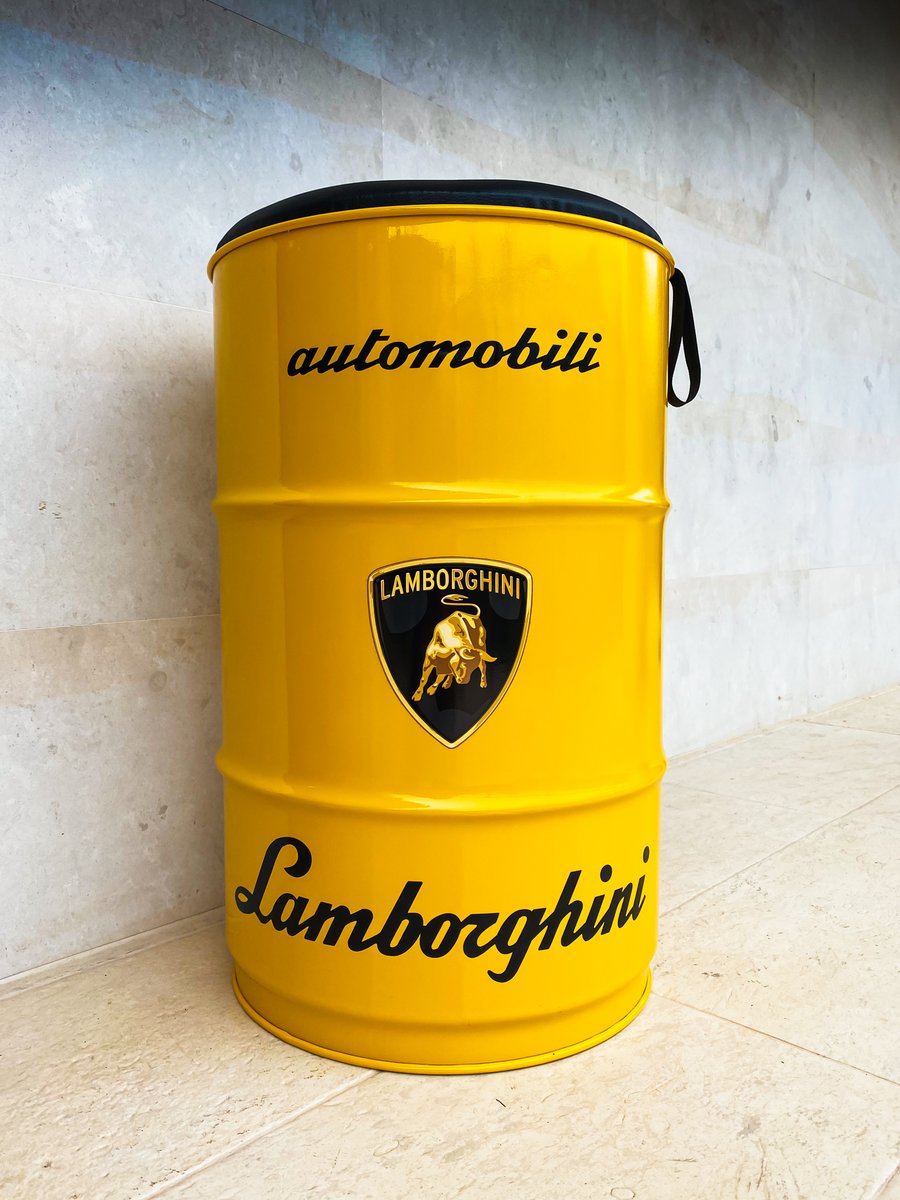 PKWerks's tweet photo. Hand made oil barrel chair
Perfect for a game room, #garage, #mancave, #service #shop or #automotive #showroom
Come have a look:
https://t.co/A2KMe0sop5
#memorabilia #automobilia #design #barrelchair #Lamborghini #racing #LeMans24 #mancave #garage #showroom #gamingroom #supercars https://t.co/Isgr0FWZzw
