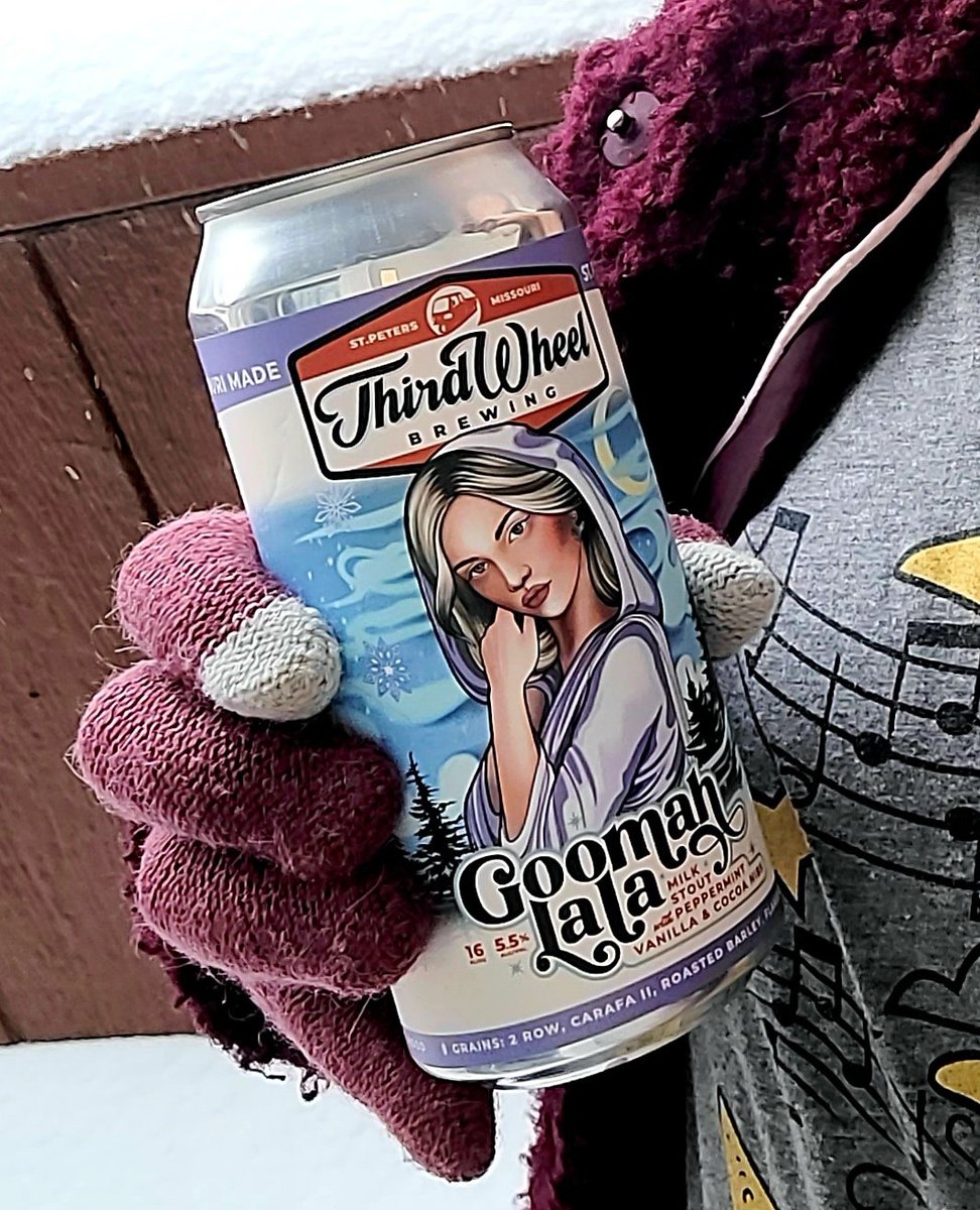 It's finally time for Goomah LaLa! ❄️ What a perfect beer for this chilly day!

#newbeeralert