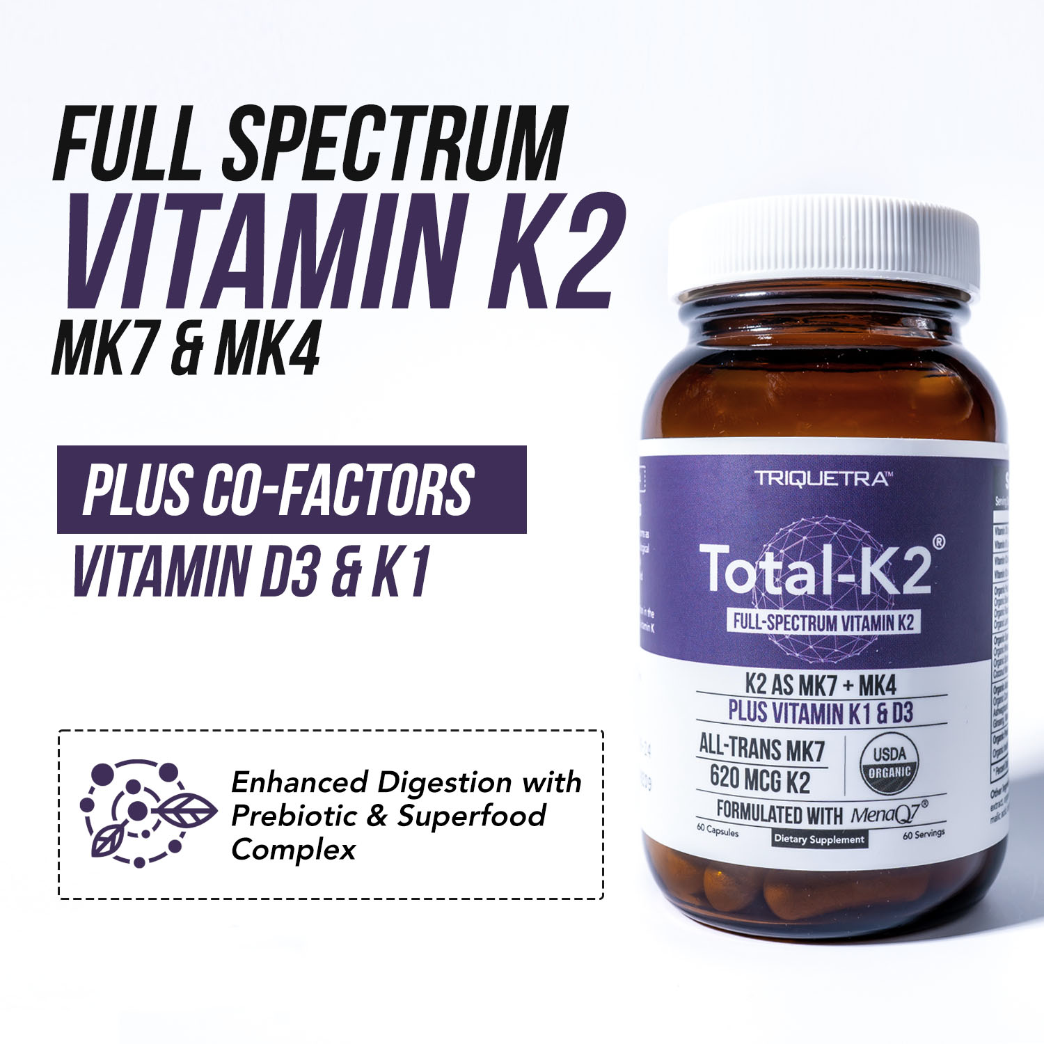 Triquetra Health on Twitter "Announcing New Total K2! Total K2 provides fullspectrum Vitamin