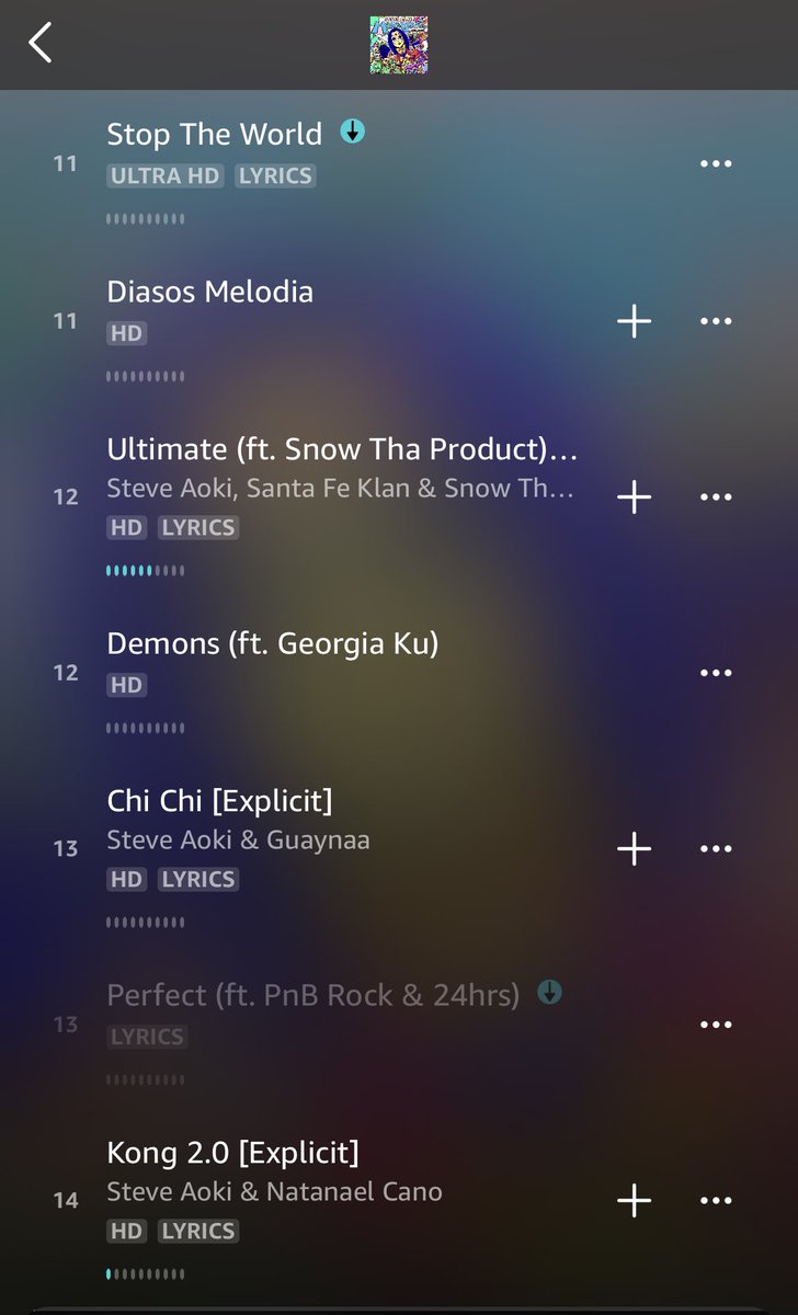 ⁦<a href="/amazonmusic/">Amazon Music</a>⁩ the album for ⁦<a href="/steveaoki/">Steve Aoki</a>⁩ HiroQuest seems to be glitching when I pull up the full album page. Help!