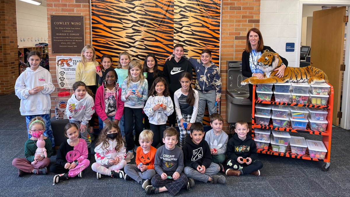 These students earned their Tiger Stripes and are recognized for being Safe, Respectful and Responsible <a href="/IndianTrailScho/">Indian Trail School</a> #112Leads