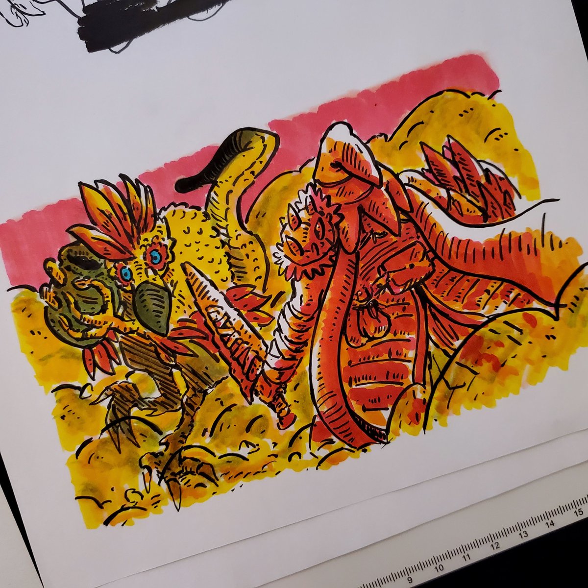 Kulu-ya-ku and its clay pot #MonsterHunter