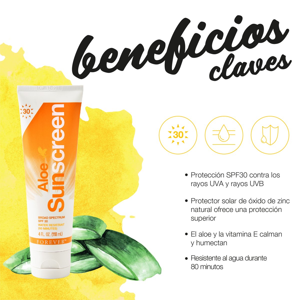 flpecuadorHQ's tweet photo. ¡Que tu día brille junto al sol con Forever Sunscreen!
Protege tu piel con aloe vera, óxido de zinc y vitamina E mientras disfrutas de todas esas actividades que te gustan hacer al aire libre... FELIZ FIN DE SEMANA CON ALOE SUNSCREEN TE DESEAMOS! #disfrutar #sol #naturaleza https://t.co/1IibNCDmrm