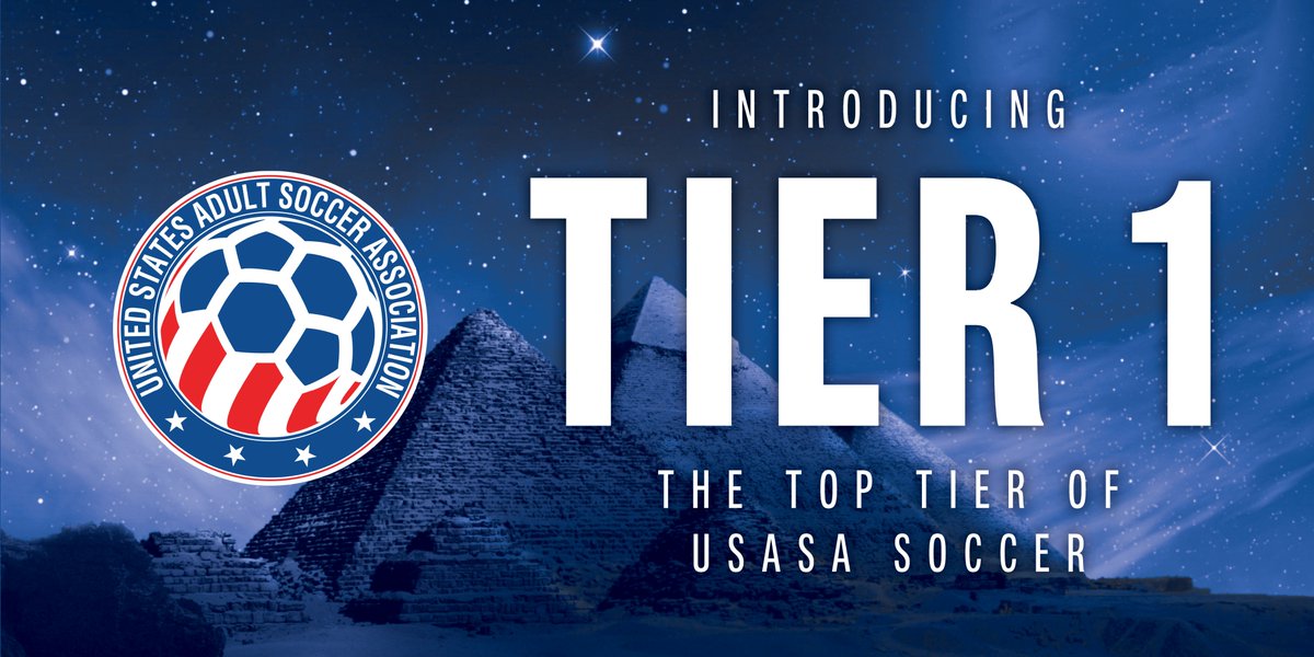 Introducing Tier 1, the Top Tier of USASA soccer. Read more here: usadultsoccer.com/news_article/s…