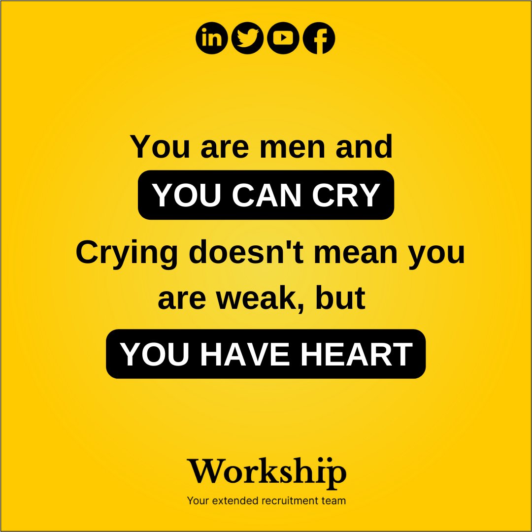 Workship_India's tweet photo. International Men's Day

#InternationalMensDay2022 #MensDay19Nov #MensDay 👋 https://t.co/uNJbeMpeCk