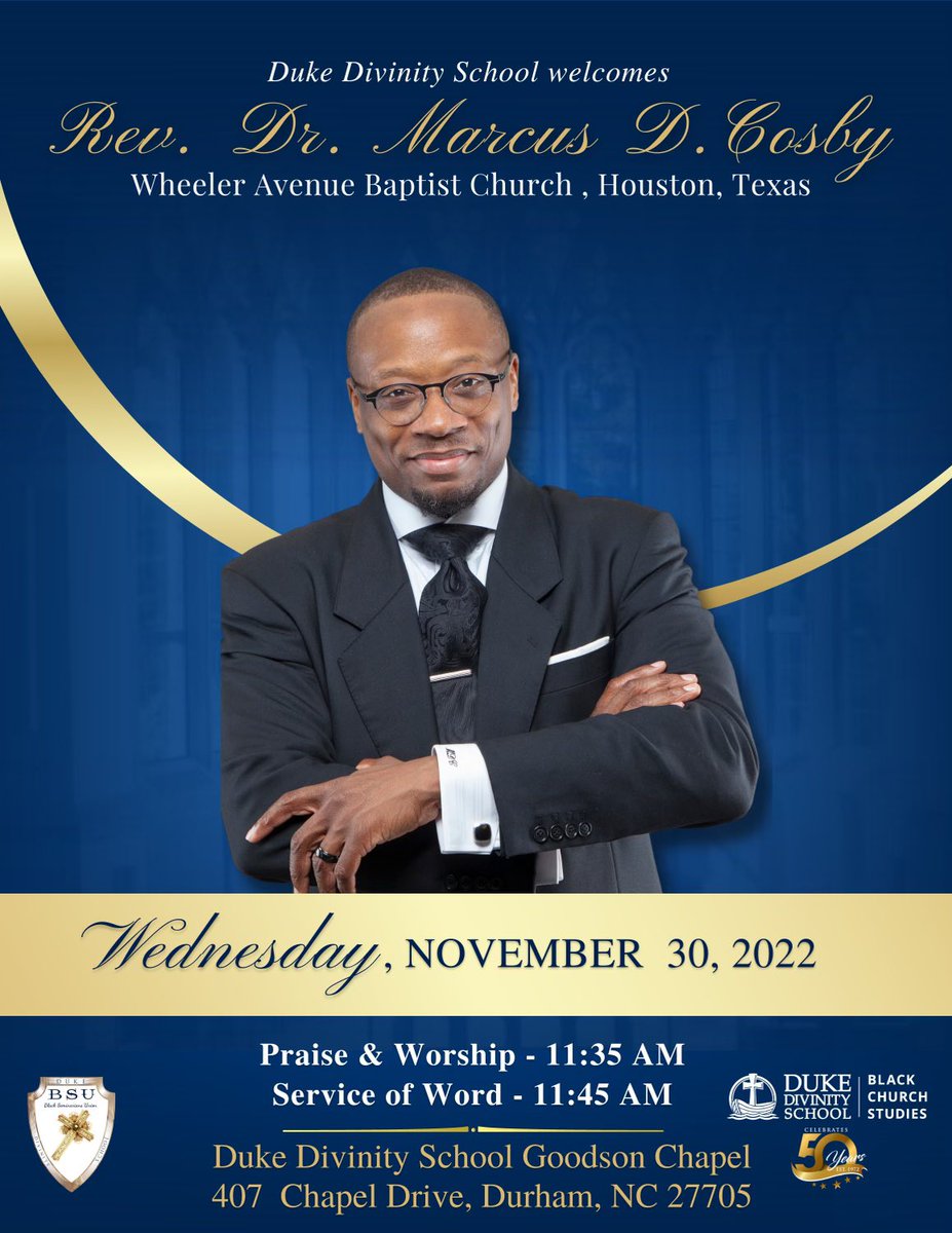 DukeOBCS's tweet photo. Let’s have church ! Join us for a wonderful worship experience on November 30,2022 . #dukeobcs #50thanniversary https://t.co/gYe92unV2H
