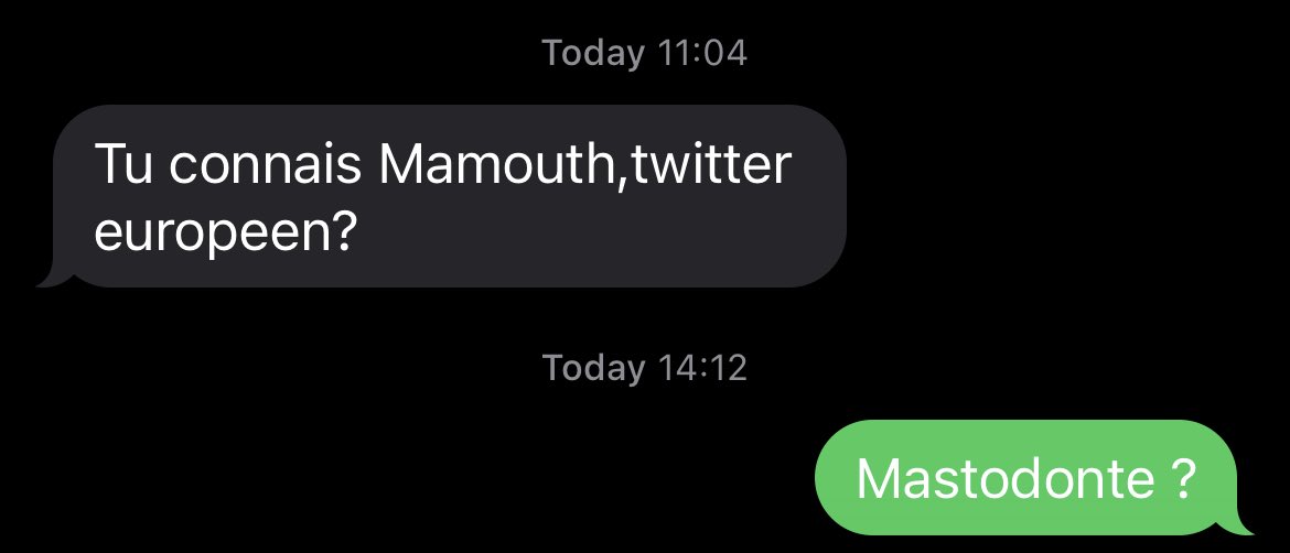 Twitter a de la compétition :)