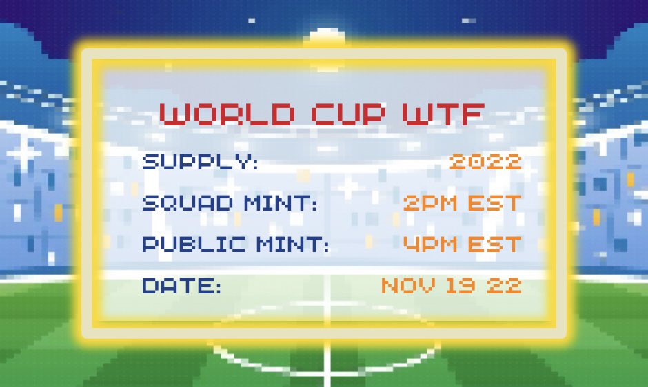 WorldCup.wtf (80% Minted) tweet media