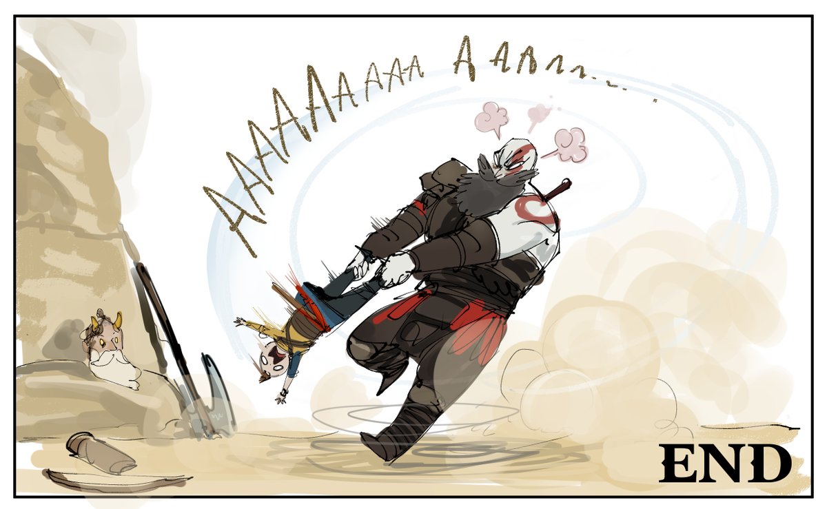 "My Bird" I love #GodofWarRagnarok. I always have trouble getting those pesky flying crows