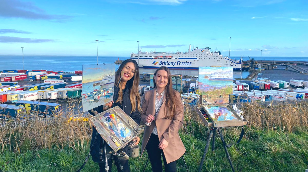 A busy and exciting week as we made our way to Rosslare Europort for the official launch of <a href="/BrittanyFerries/">Brittany Ferries</a> beautiful new cruise-ferry the Salamanca! <a href="/Steph_Stafford2/">Stephanie_Stafford</a> <a href="/FuzionComms/">Fuzion</a>