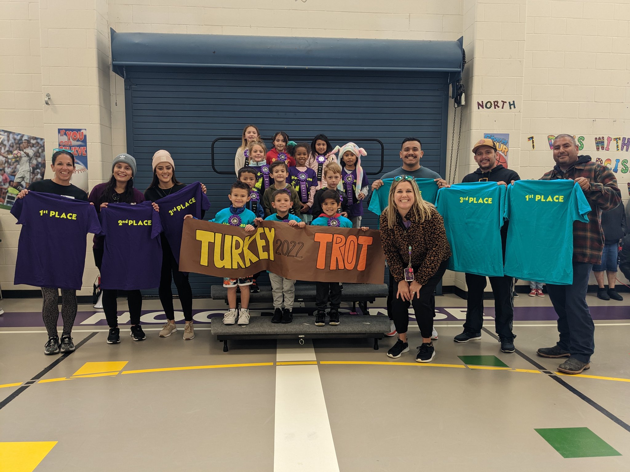 HoodCase Elementary on Twitter "Look at our Kinder Turkey Trot