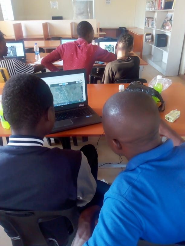 Nkhoma University Youth Mappers hosted the first Mapathon @ Faculty of Education. (GIS Week)