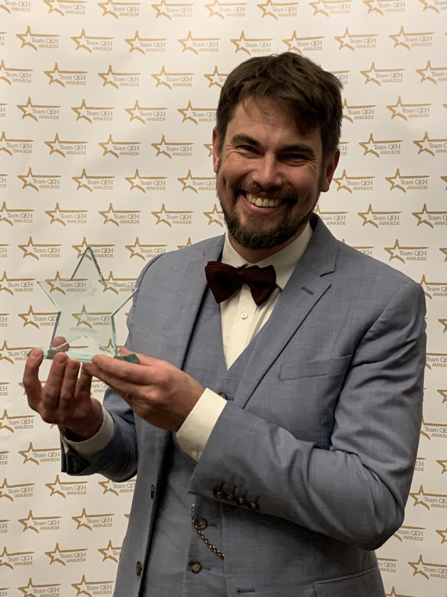 Our first award of the night – the Patient Safety Champion Award goes to Ben Fox, Anaesthetist.
Ben is always thinking outside the box and coming up with ideas and strategies to improve patient safety.
 
Congratulations Ben!
 
#TeamQEHAwards