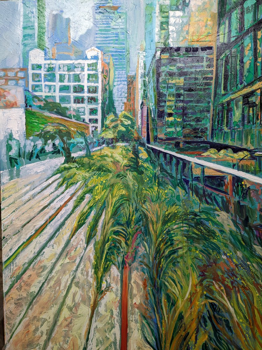 New York highline in progress