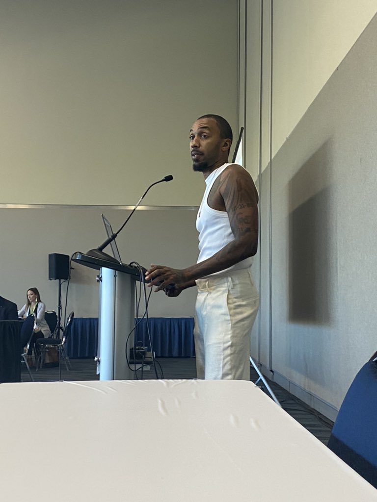 “You can ban my books but you can’t ban me” <a href="/IamGMJohnson/">George M Johnson Garçon</a> <a href="/ncte/">National Council of Teachers of English (NCTE)</a> #NCTE22