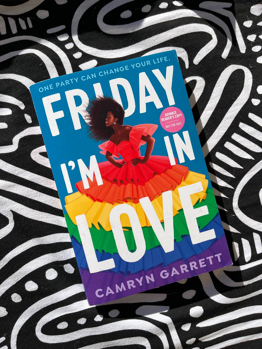 @TheBookMaven The most #fridayreads #fridayread of all #fridayreads: FRIDAY I’M IN LOVE!