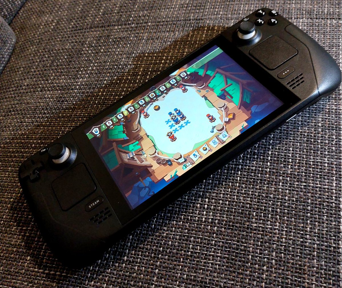 I really enjoy how my game looks on the Steam Deck 😍

#Steam #SteamDeck #indiegames #gamedev