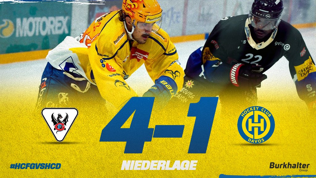 HCD_offiziell's tweet photo. 🔚 60' Davos bäumt sich im Schlussabschnitt nochmals auf, kreiert Chance um Chance und kann durch #44Stransky verkürzen (49.).
Für mehr reicht es aber trotz viel Aufwand nicht mehr, das schlechte Mitteldrittel war eine zu grosse Hypothek 🥶.
#HCFGvsHCD 4:1 https://t.co/2I4DYUEYZE