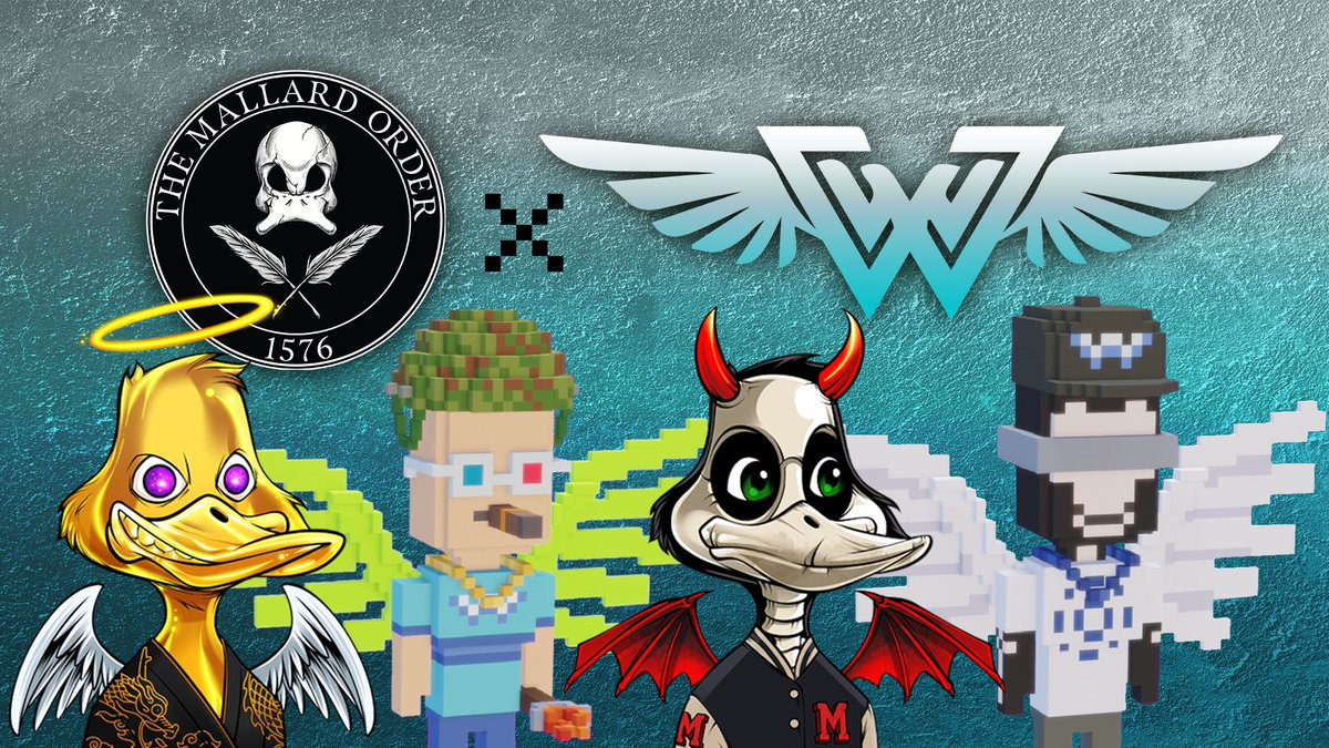 MallardOrder's tweet photo. The Mallard Order is happy to announce that we will be speaking in our very first Metaverse gallery walk and scavenger hunt today at 6PM EST with nonother than @CNFTBTC and the @Winged_Warrior.

Make sure to stay tuned for more info! 

#CNFT #CNFTProject #CNFTCommunity #Cardano https://t.co/ltVdDfG0zz