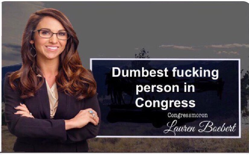 ChicagoWindy62's tweet photo. @laurenboebert And you will ALWAYS be the 👇👇 person in congress.. https://t.co/eL7Cs5FoeG