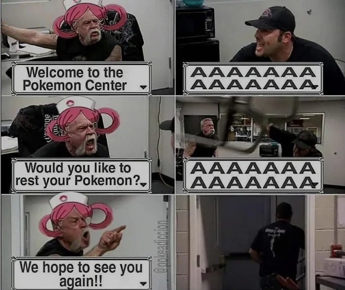 Quand ça fait 6 ans que tu joues aux Pokémon non stop ! 😅😂