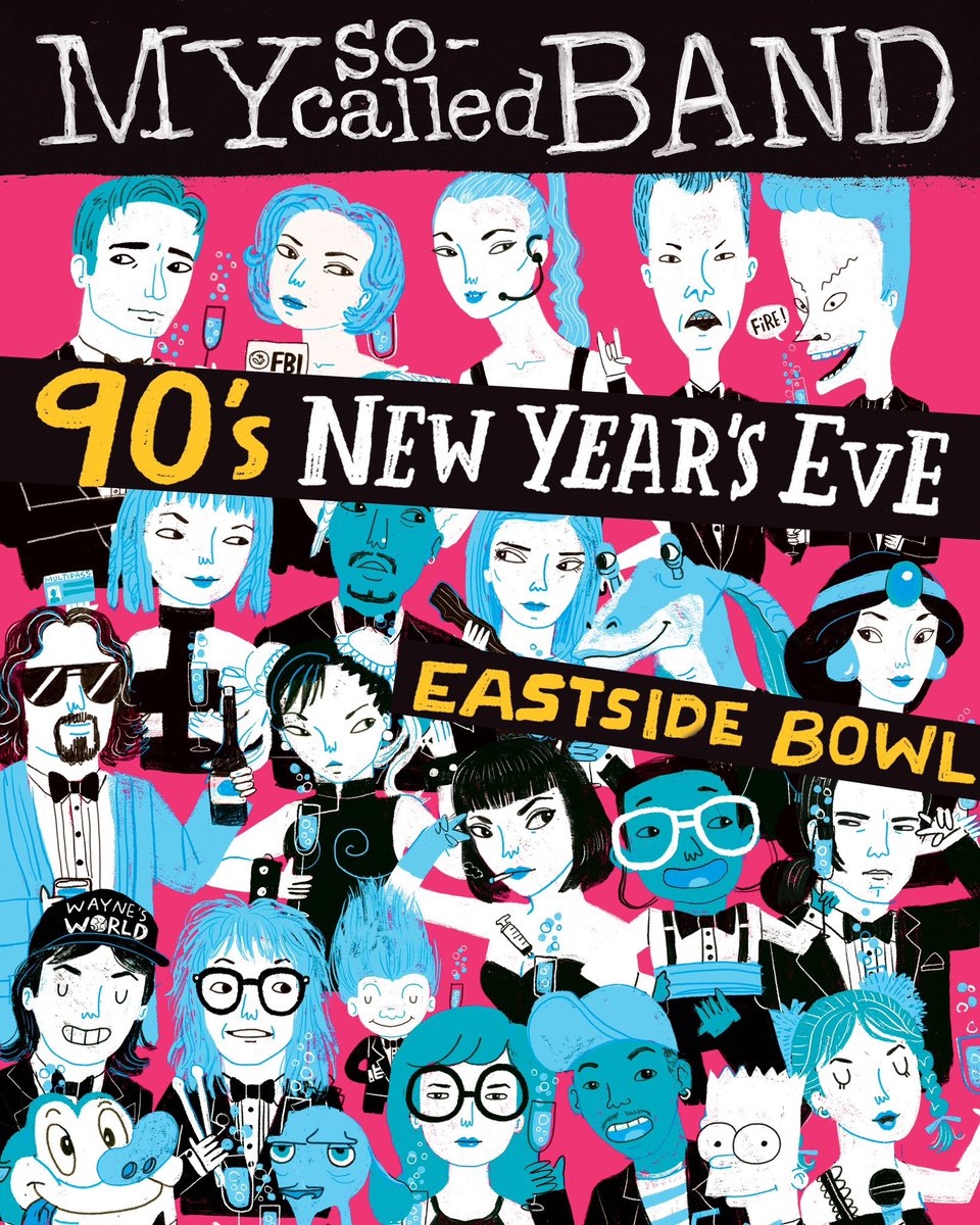 mysocalledband's tweet photo. New Year’s Eve at @eastsidebowl! 

Nashville, come ring in 2023 with us, playing all of your favorite ‘90s hits LIVE! 

Tickets and VIP packages  are available now: https://t.co/S8sCWDPUMw https://t.co/TufAQWjJaO