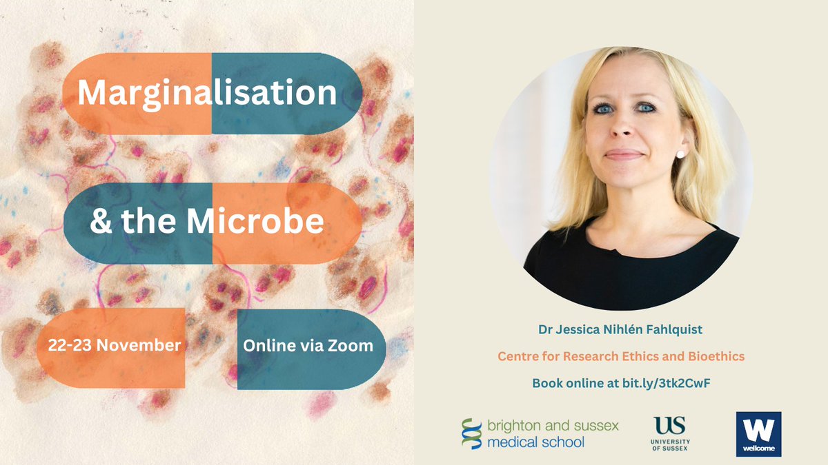AMRinterrupted's tweet photo. Looking forward to welcoming Dr Jessica Nihlén Fahlquist and hearing her speak on the 'Ethics and Humanities' panel
Register here:
https://t.co/looRagf9CM
#MATM22 #WAAW22 https://t.co/nIXr9XzXaT