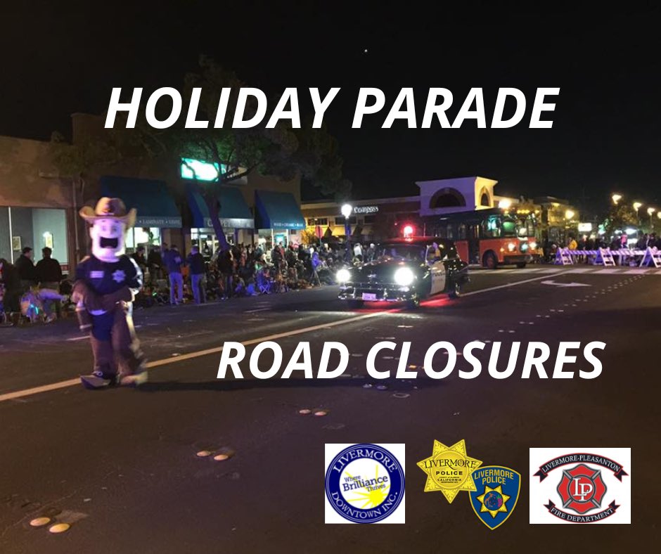 Livermore PD on Twitter "On Sat, Dec. 3, Livermore Downtown, Inc. will
