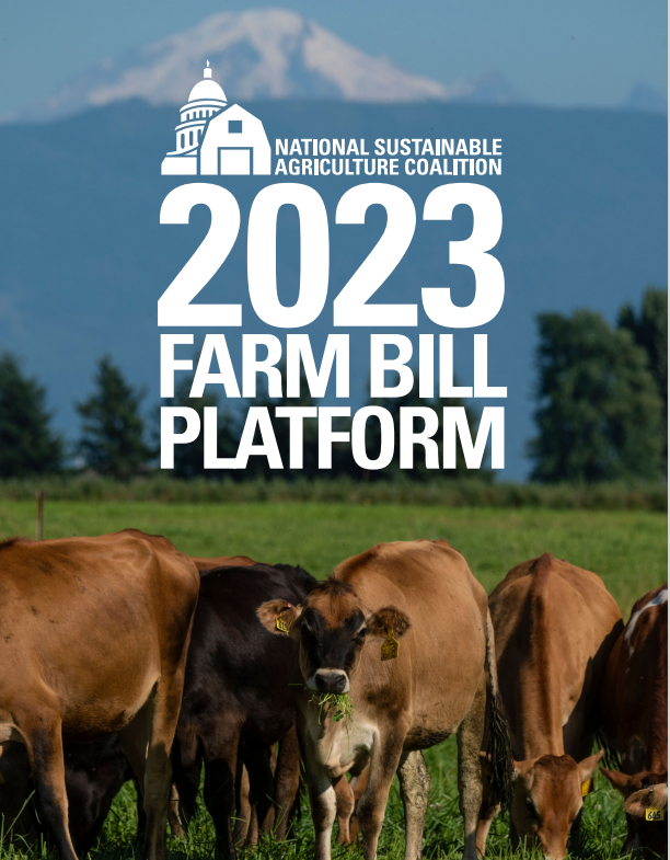 sustainableag's tweet photo. 📚Have you dug into the @sustainableag 2023 Farm Bill Platform yet??? #WeekendReading #sustainableagriculture #farmbill #2023farmbill #farmbill2023 #foodsystems #climateaction #farmersforclimate #foodpolicy #foodjustice #racialjustice #climatejustice https://t.co/2R56uWO5cs https://t.co/P9t92KyC58
