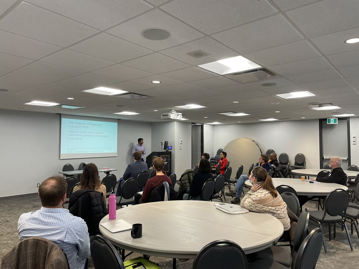 EthicsCarleton's tweet photo. That’s a wrap on the third session of our conference in Ethics and Public Affairs! Thank you to both Aatif Abbas and Ryan Oriwol for the wonderful presentations. The fourth session begins around 11:45am - we hope to see you there! Room 2017, Dunton Tower. https://t.co/JlBSQ6xq5A