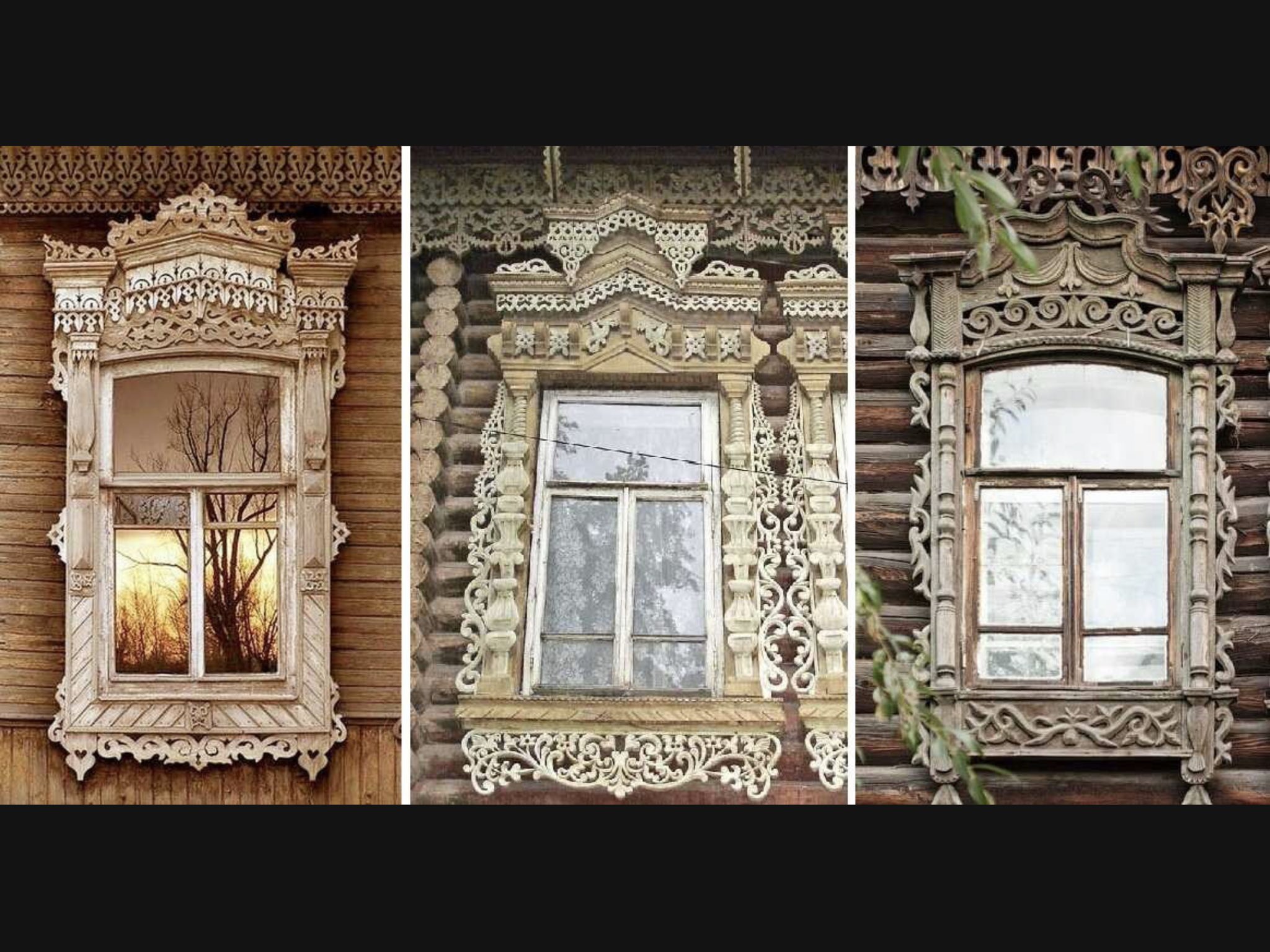 Деревянные наличники