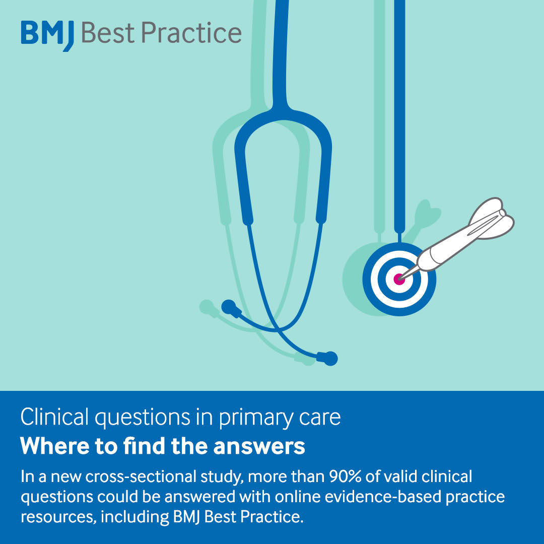 The results of a new study could encourage family doctors to use point of care clinical summaries to increase evidence based decision making in primary care.  <a href="/PLOSONE/">PLOS One</a> <a href="/BMJBestPractice/">BMJ Best Practice</a> <a href="/davsrodrigues/">David Rodrigues</a>  journals.plos.org/plosone/articl…
