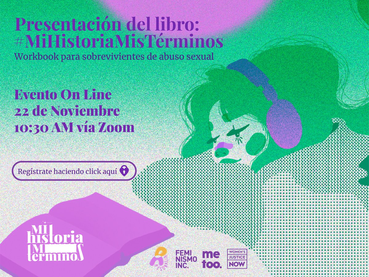¿Ya te registraste en el evento de presentación del libro #MiHistoriaMisTerminos? 

🫶 Reserva tu participación haciendo click aquí: 
us02web.zoom.us/meeting/regist…