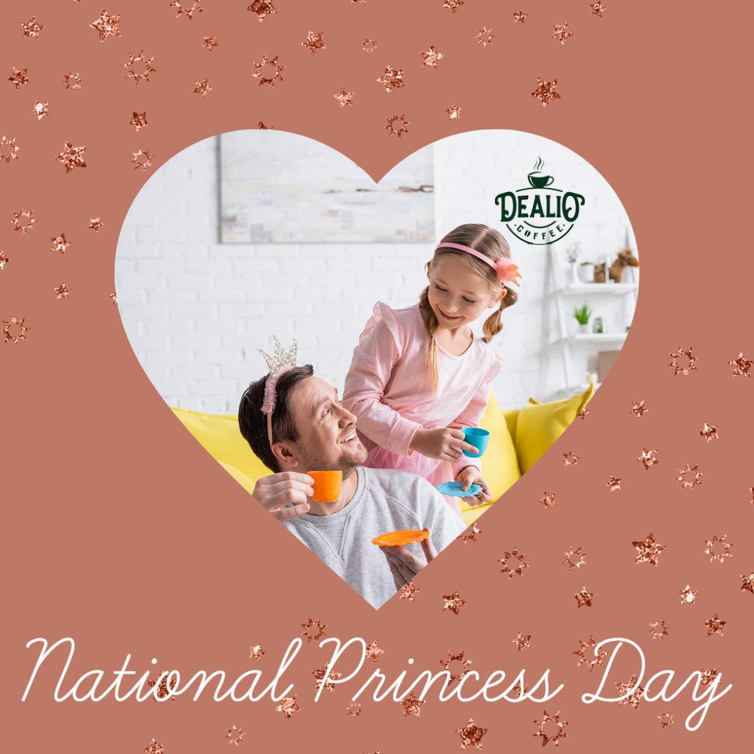 DealioCoffee's tweet photo. To all the pretty princesses hope you enjoy National Princess Day! May all your dreams come true. Don't forget to order your Dealio Coffee now for the Holidays! https://t.co/y2hCvKPqGh