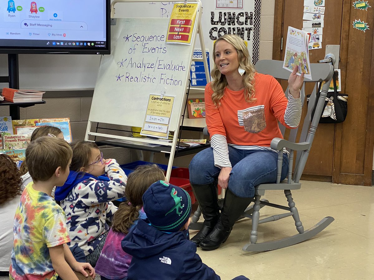 Mrs. Ewing’s students are learning all about The First Thanksgiving <a href="/Boro_Clearcreek/">Carrie Corder</a>