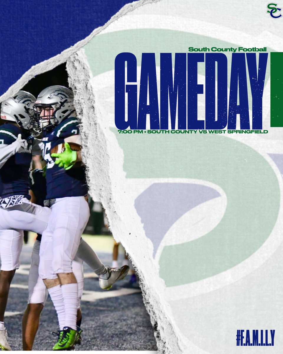 SoCoADSA's tweet photo. It’s a 🏈🏈🏈 night! Region Semi Final v West Springfield - 7pm #LetsGoSoCo @SoCoFootball @SoCoStallions @MLWootenDSA @SoCo_SportsMed @VHSL_ @wshssports 💙💚🐎🏈 @WarnerNewman3 @Coach_Ro1B1 https://t.co/I4euXSuq4W