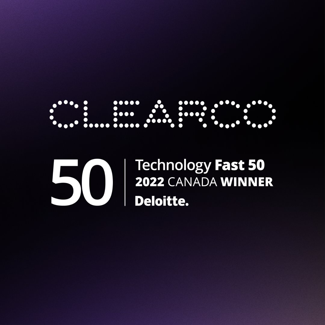 We’re honored and excited to share that we’ve been named to @Deloitte's #Fast50 Canada and #Fast500 North America! This achievement is a testament to the hard work and dedication of the entire ClearCrew.