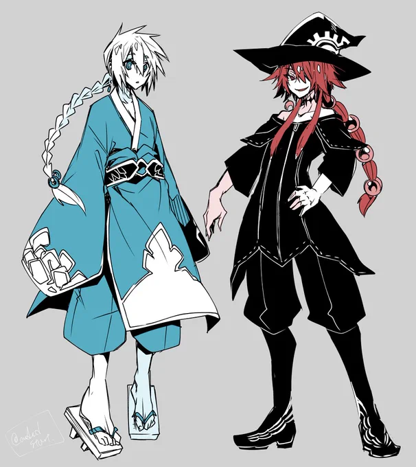 pv嬉しかったから昔の絵引っ張り出してきた 