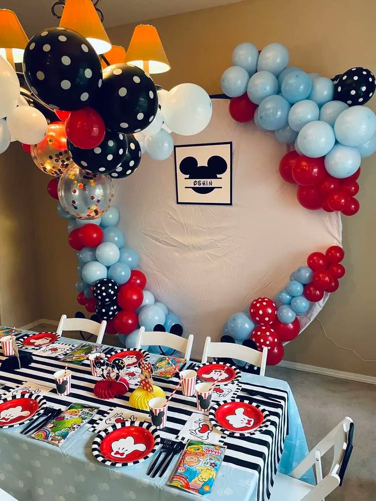 catchmyparty's tweet photo. Check out this cute Mickey Mouse birthday party! The cupcakes are so much fun! https://t.co/Ee3qUM8BBI #cacthmyparty #partyideas #mickeymouse #mickeymouseparty #boybirthdayparty https://t.co/jgikpwss2Z
