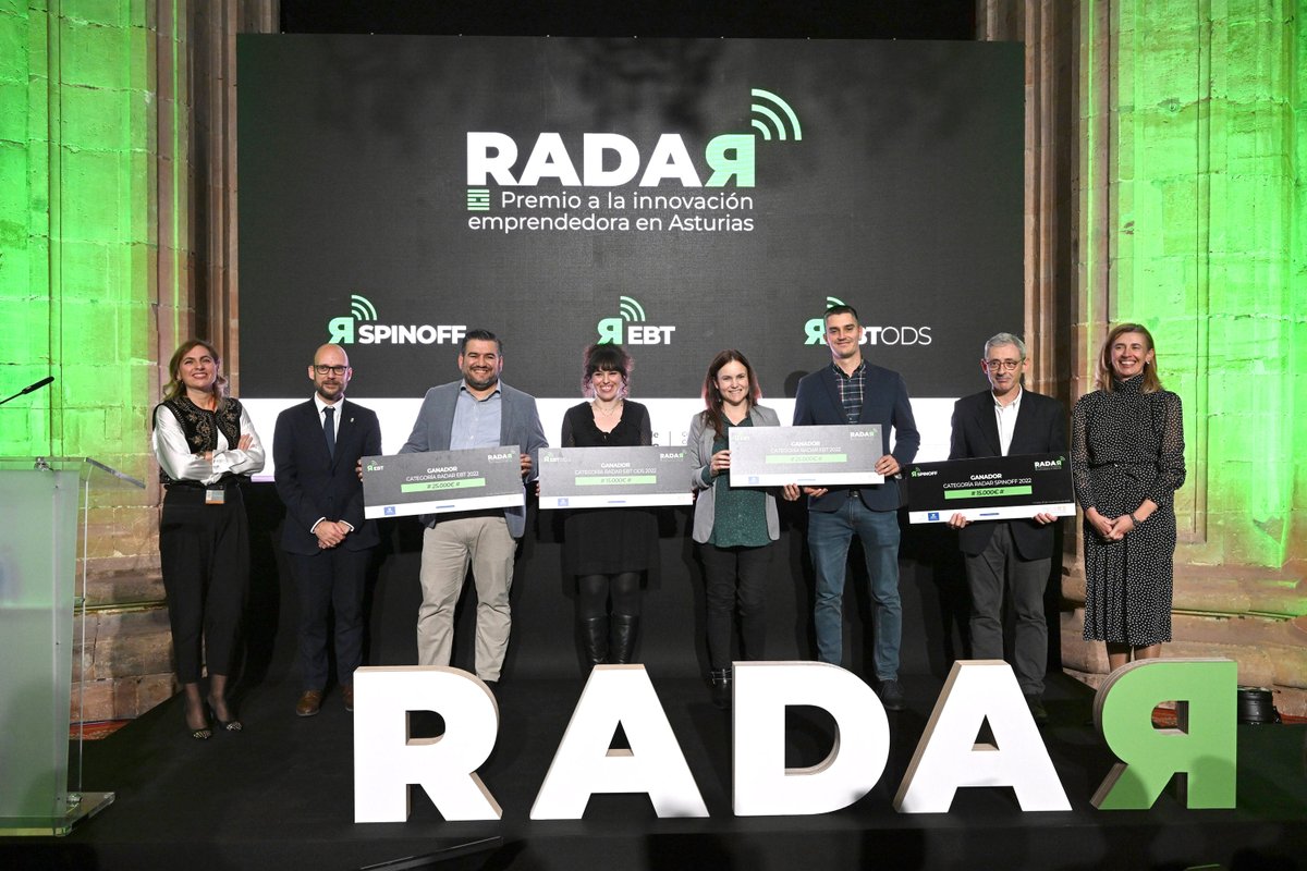 SCTAsturias's tweet image. Enhorabuena a Diecolpet, Aritium y Bettermaps y al proyecto Endo-Bowel-Bag, ganadores de los premios  Radar a la innovación emprendedora, dotados con 80.000 euros. #PremiosRadar
@ceeiasturias  @idepasturias 
ℹ️ cutt.ly/hMDuD0j