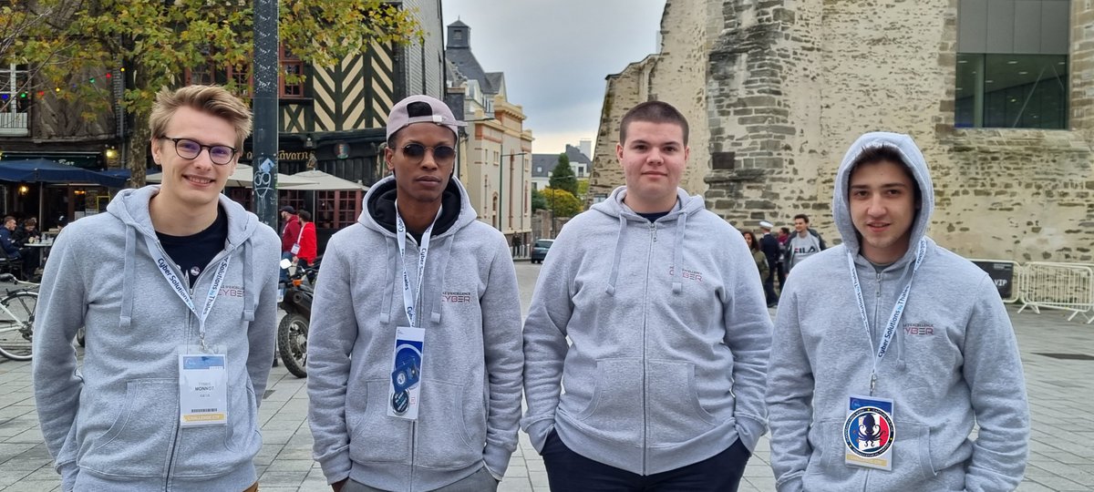 HacklabESGI's tweet image. Félicitations à l&apos;équipe @ESGI/@ESIEEPARIS pour leur combat et leur effort lors de la finale du CTF de l&apos;ECW 2022

Bravo aux nombreuses équipes et notamment à l&apos;@EsnaBretagne de bretagne pour leur première place amplement mérité.

#ECW2022 #CyberSecurity #Event #Hack #Hacking